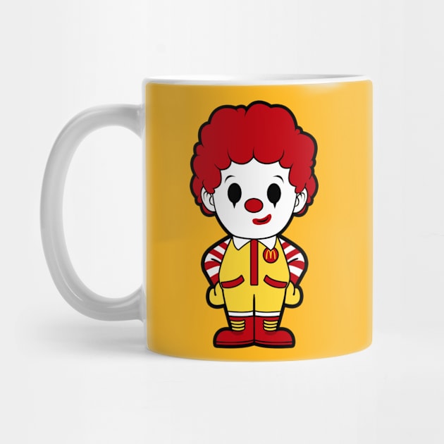 Ronald Mcdonald Chibi by mighty corps studio